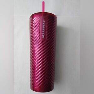 Starbucks Magenta Swirl Tumbler